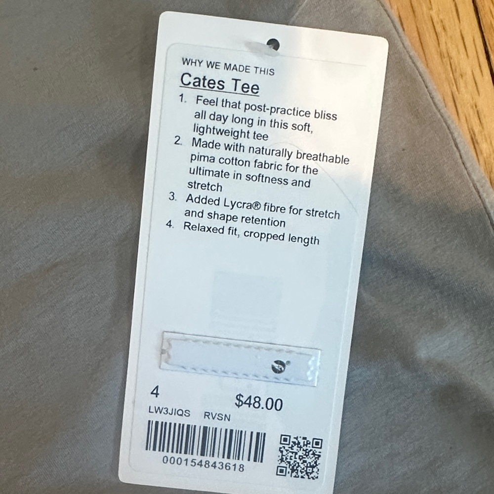 Lululemon Athletica Cates Tee